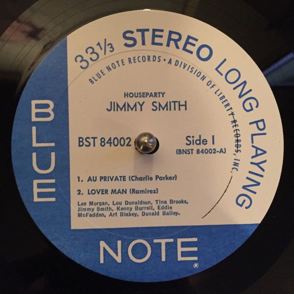 Jimmy Smith : House Party (LP, Album)