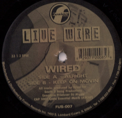 Live Wire (4) : Wired (12")