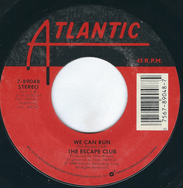 The Escape Club : Wild, Wild West (7", Single, Styrene, All)