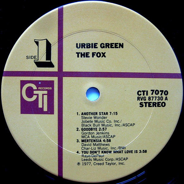 Urbie Green : The Fox (LP, Album, San)