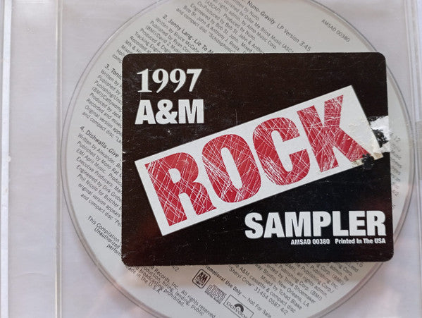 Various : 1997 A&M Rock Sampler (CD, Comp, Promo, Smplr)