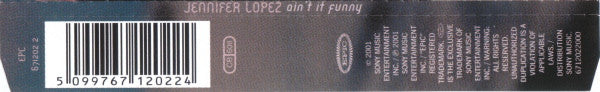 J.Lo* : Ain't It Funny (CD, Maxi)