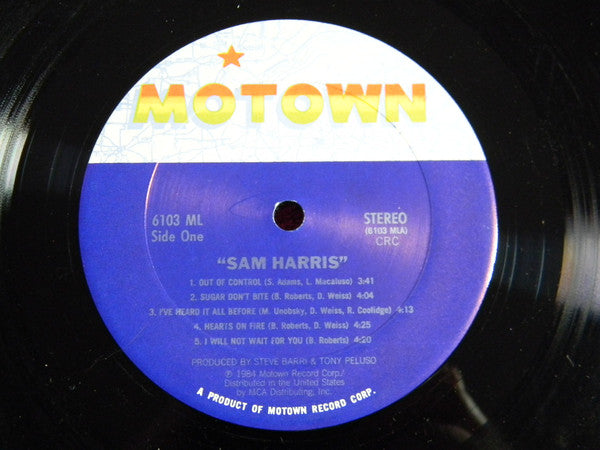 Sam Harris (2) : Sam Harris (LP, Album, Club)