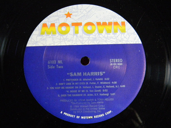 Sam Harris (2) : Sam Harris (LP, Album, Club)