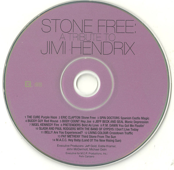 Various : Stone Free (A Tribute To Jimi Hendrix) (CD, Album, RE)