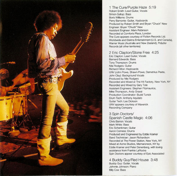 Various : Stone Free (A Tribute To Jimi Hendrix) (CD, Album, RE)
