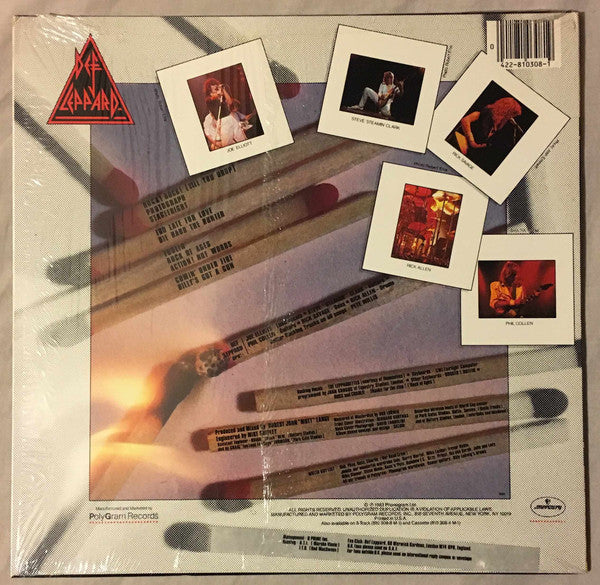 Def Leppard : Pyromania (LP, Album, Hau)
