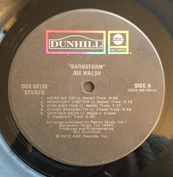 Joe Walsh : Barnstorm (LP, Album, Hol)