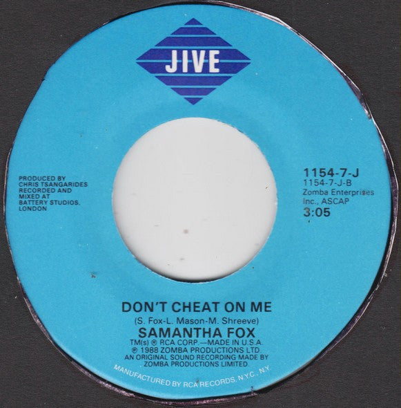 Samantha Fox : I Wanna Have Some Fun (7", Single)