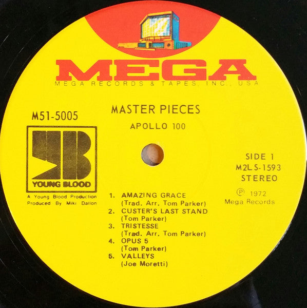 Apollo 100 Featuring Tom Parker : Master Pieces (LP, Album)
