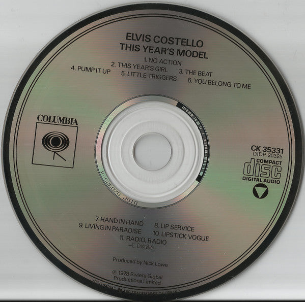 Elvis Costello & The Attractions : This Year's Model (CD, Album, RE, RP)