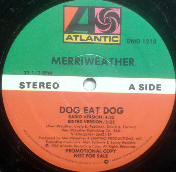 MerriWeather : Dog Eat Dog (12", Single, Promo)