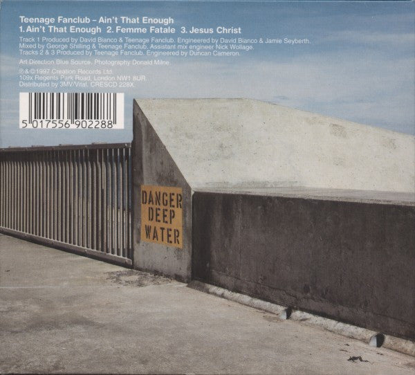 Teenage Fanclub : Ain't That Enough (CD, Single)