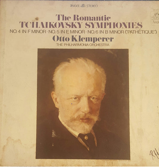Otto Klemperer, Philharmonia Orchestra : The Romantic Tchaikovsky Symphonies  (3xLP, Comp + Box)
