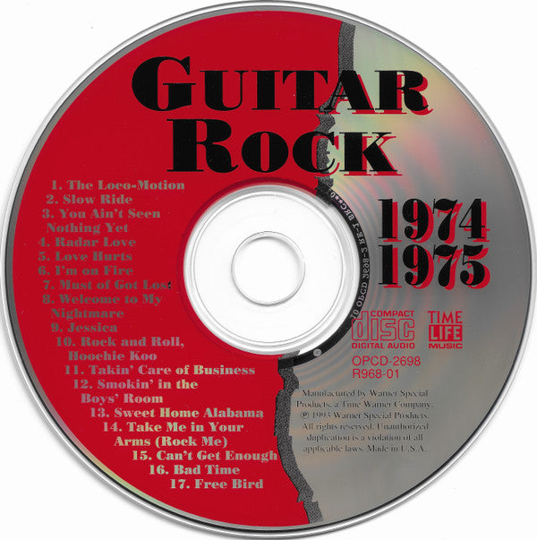 Various : Guitar Rock 1974-1975 (CD, Comp)