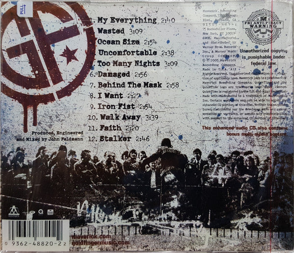 Goldfinger (7) : Disconnection Notice (CD, Album, Enh)