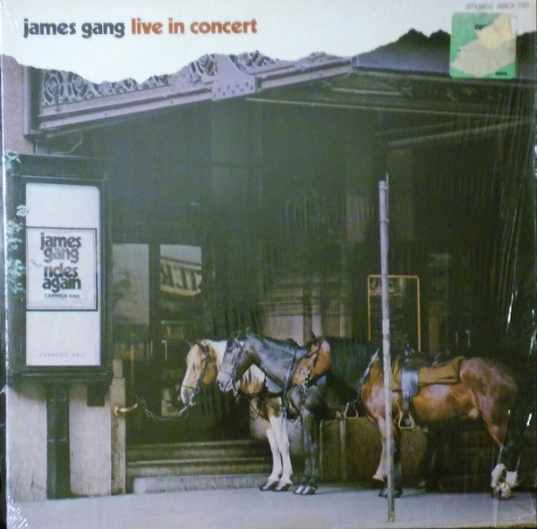 James Gang : Live In Concert (LP, Album, RP, Ter)