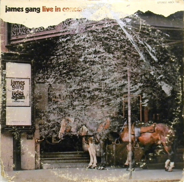 James Gang : Live In Concert (LP, Album, RP, Ter)