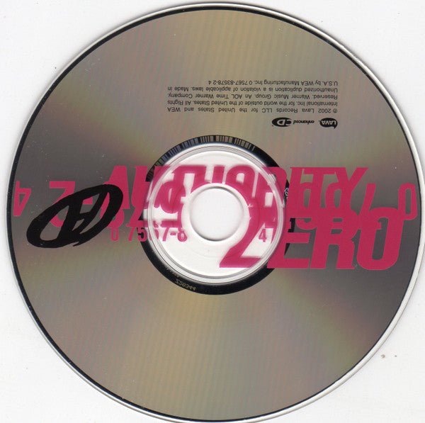 Authority Zero : A Passage In Time (CD, Album, Enh, RE)