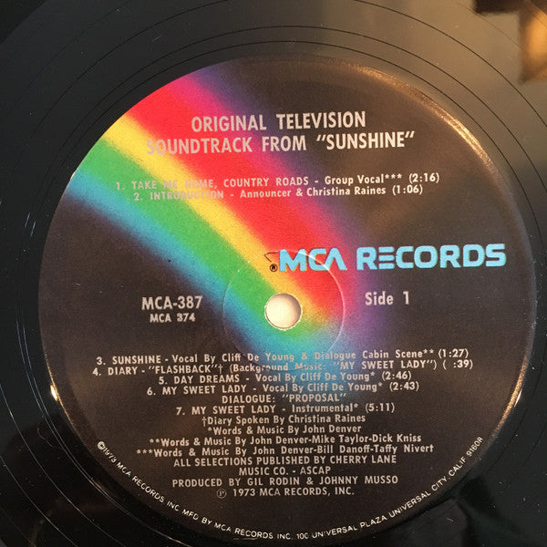 Various : Sunshine (LP, Album)