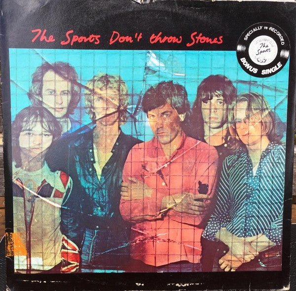 The Sports : Don't Throw Stones (LP, Album + 7", Single)