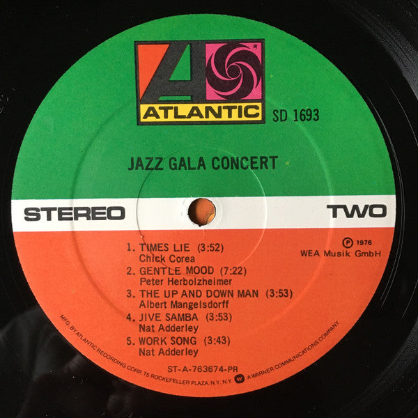Various : Jazz Gala Concert (LP, Album, PR)