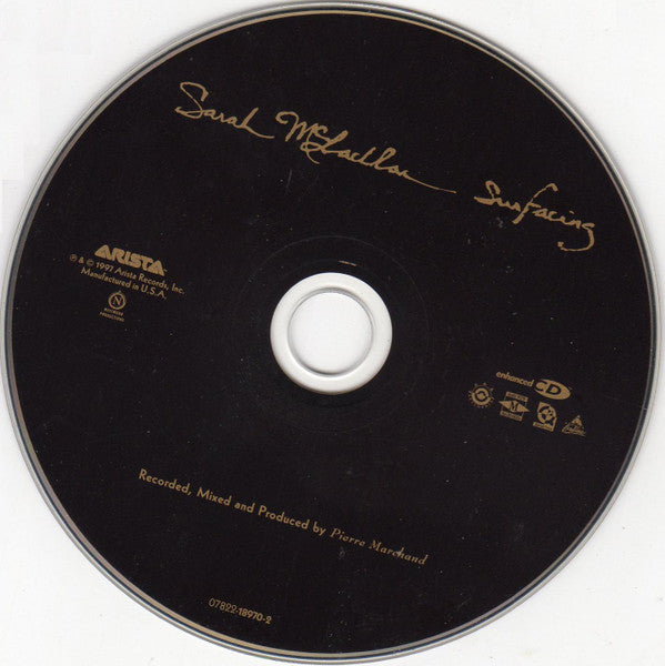 Sarah McLachlan : Surfacing (CD, Album, Enh)