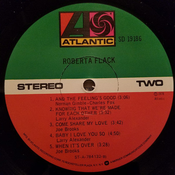 Roberta Flack : Roberta Flack (LP, Album, RI )