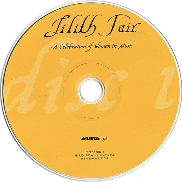 Various : Lilith Fair (A Celebration Of Women In Music) (2xCD, Album)