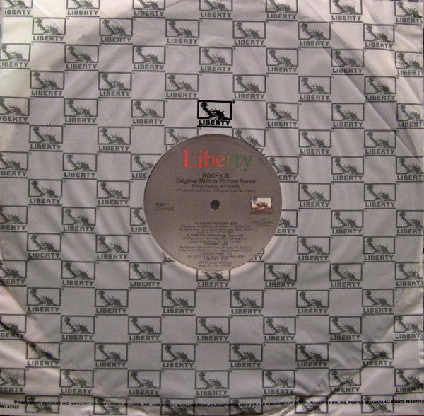Bill Conti : Rocky III - Original Motion Picture Score (LP, Album, Jac)