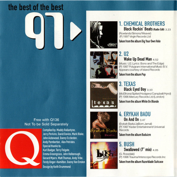Various : The Best Of The Best 97 (CD, Comp)