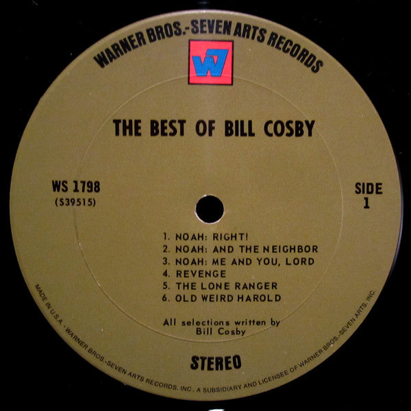 Bill Cosby : The Best Of Bill Cosby (LP, Comp, Pit)