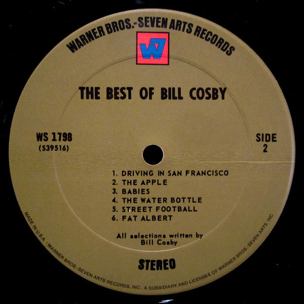 Bill Cosby : The Best Of Bill Cosby (LP, Comp, Pit)