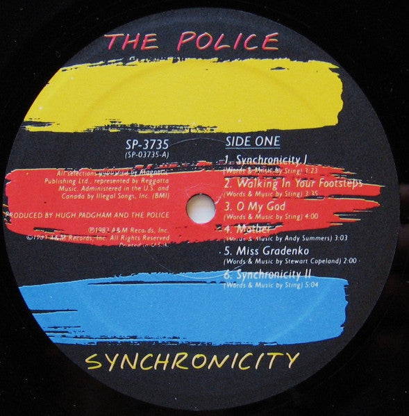 The Police : Synchronicity (LP, Album, BRY)