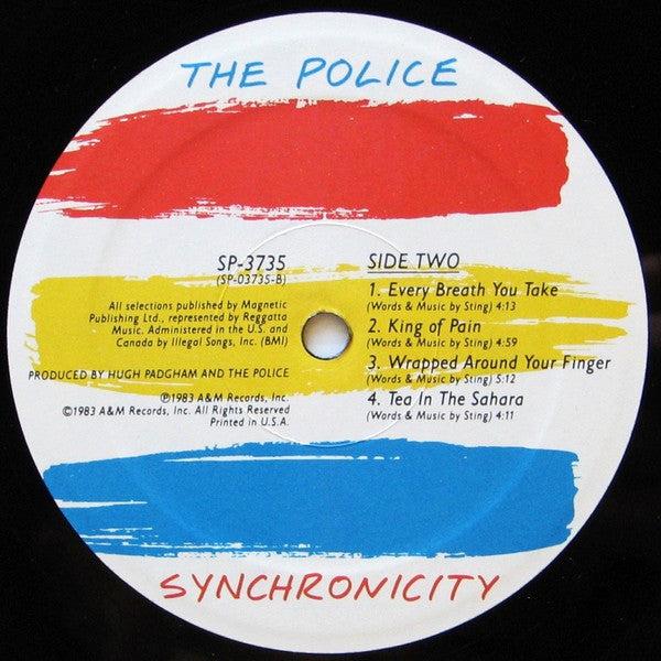 The Police : Synchronicity (LP, Album, BRY)