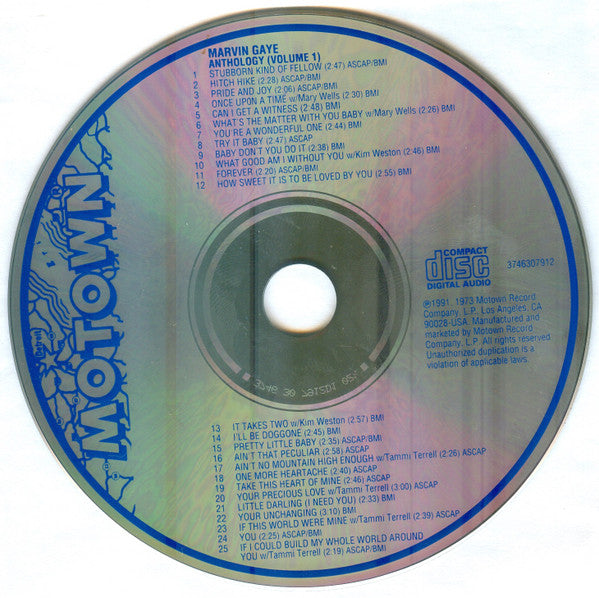 Marvin Gaye : Anthology (2xCD, Comp)