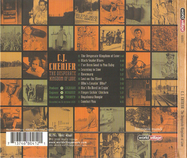 C.J. Chenier : The Desperate Kingdom Of Love (CD, Album)