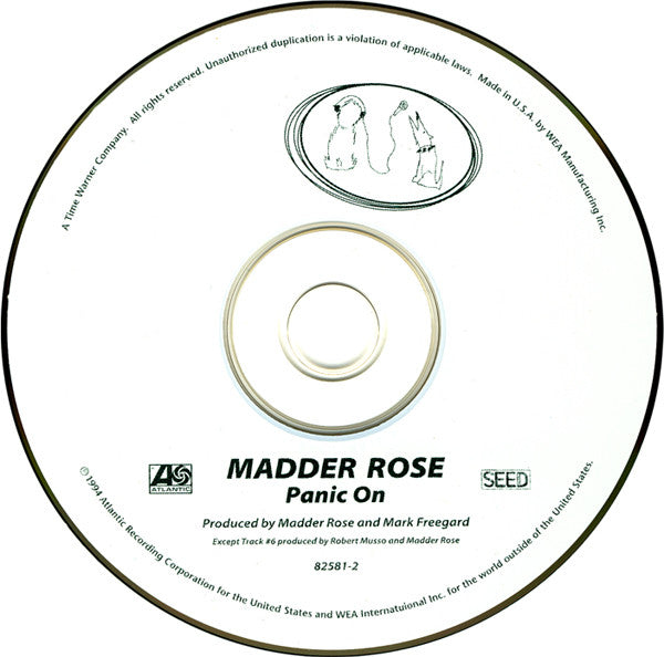Madder Rose : Panic On (CD, Album)