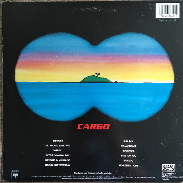 Men At Work : Cargo (LP, Album, Car)