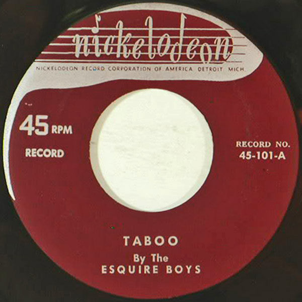 The Esquire Boys : Taboo / Guitar Boogie Shuffle (7")