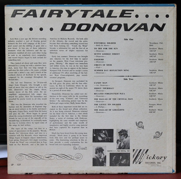 Donovan : Fairytale (LP, Album)