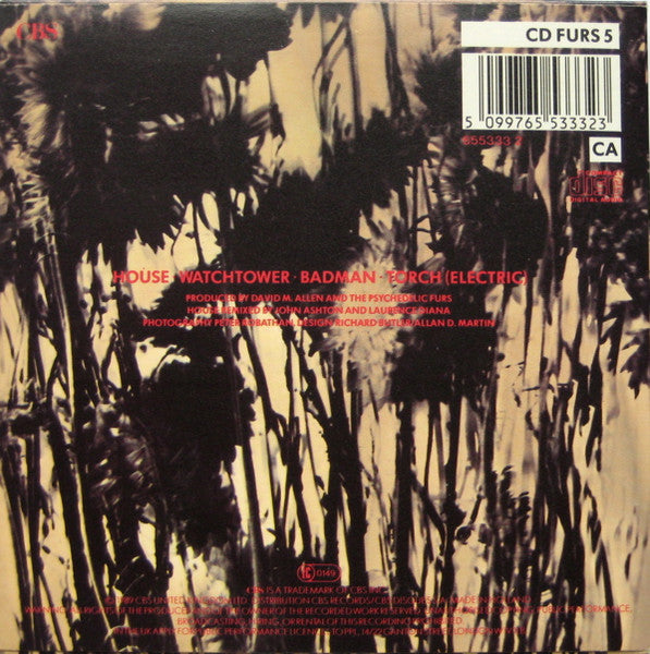 The Psychedelic Furs : House (CD, Single)