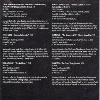 Various : I.R.S. Greatest Hips Volume 4 - The Remixes (CD, Comp)