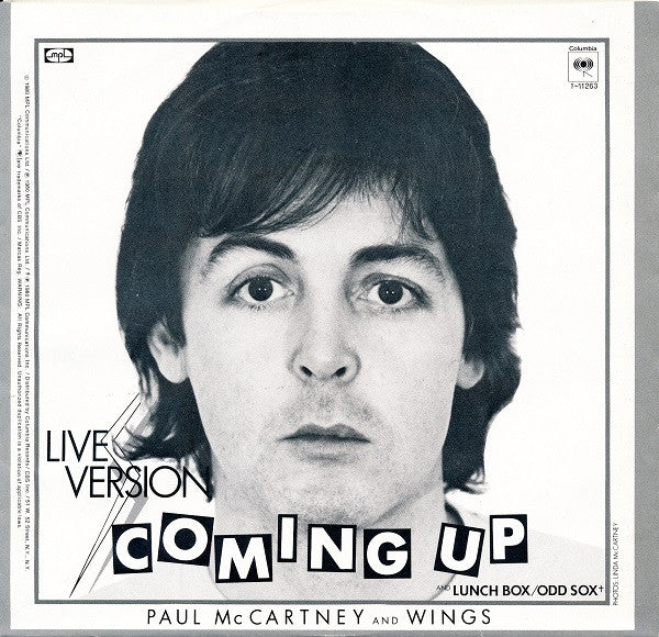 Paul McCartney : Coming Up (7", Styrene, Pit)