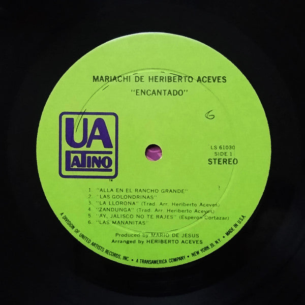 Heriberto Aceves : Encantado  (LP, Album)