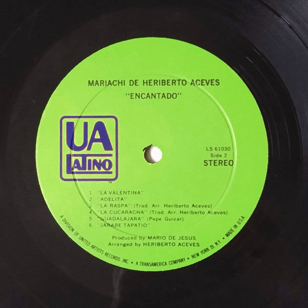 Heriberto Aceves : Encantado  (LP, Album)