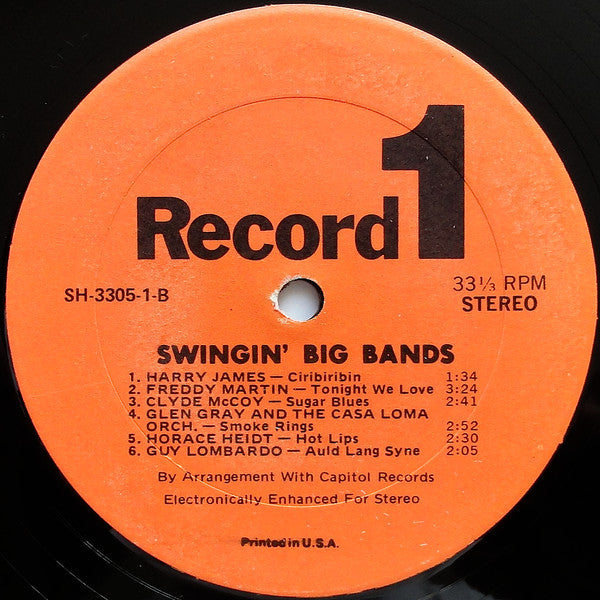 Various : Swingin' Big Bands (3xLP, Comp + Box)