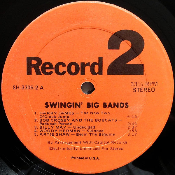 Various : Swingin' Big Bands (3xLP, Comp + Box)