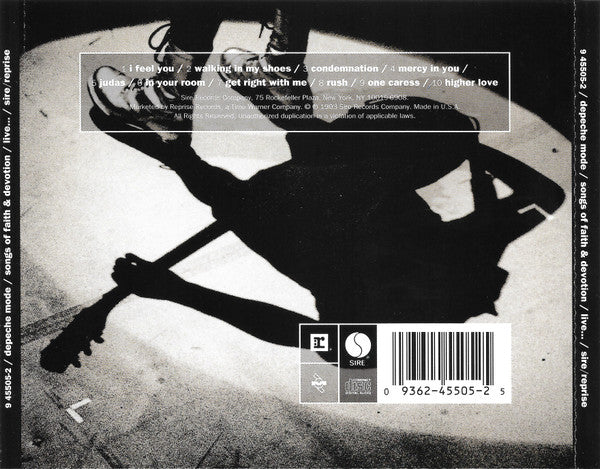 Depeche Mode : Songs Of Faith And Devotion Live (CD, Album)