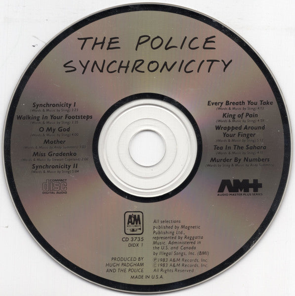 The Police : Synchronicity (CD, Album, DAD)